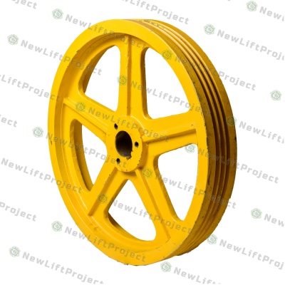Шкив канатоведущий 560х3х10 U-канавки для лебёдки ITG 134 Top Gears