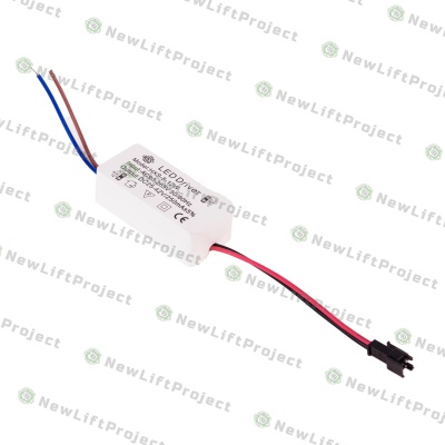 Блок питания (драйвер) светодиодный 12Вт 25-42В 250мА HXS-8-12W