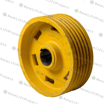 Шкив канатоведущий 320х5х8 для лебедки MGV25 PT3243272D Montanari