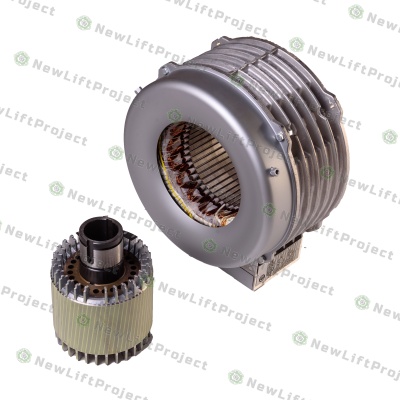 Электродвигатель для лебедки 13VTR-CR SGR11 с ротором АДЛ-5,2С 5,2/1,3кВт IM5210
