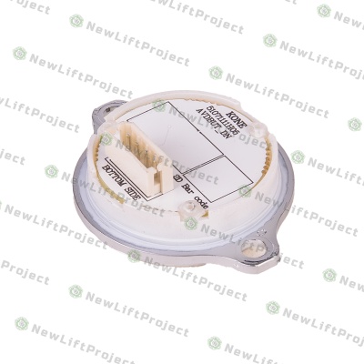 Модуль кнопочный "1" красная индикация крепление на шпильки KM863052G005H001 Kone