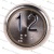 Модуль кнопочный A4N49744$05 белая подсветка Брайль "12" BBP-R331-CMPLT-D-W-12 (EA2406S-D-W-12) ЩЛЗ