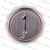 Модуль кнопочный A4N58353$04 белая подсветка Брайль "1" BBP-R302-VCPLT-S-W-01 (MA2D04-S-W-01)