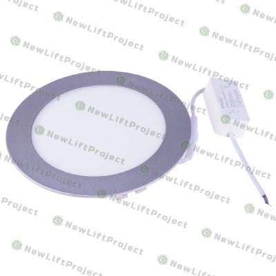 Светильник кабины светодиодный 12вт 4000К ZAA24710BW1/ZAA24710CP1 Otis