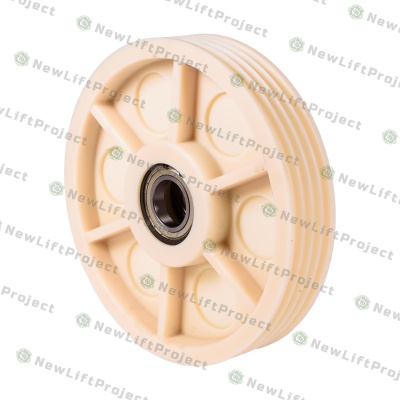 Блок отводной полиамид подш. 80214 без оси 480х4х10 0411С.02.00.001-01 Сиблифт