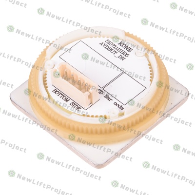 Модуль кнопочный "закрытие дверей" красная подсветка квадратная KDS STD KM863051G308H082 Kone