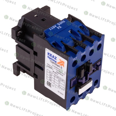Пускатель (контактор) 25А 110VAC 1НЗ (3п) LC1E2501F5 OptiStart КЭАЗ