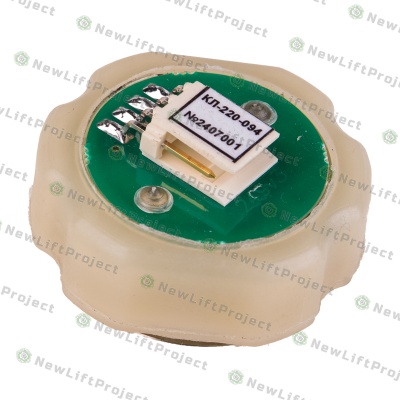 Модуль кнопочный синяя индикация VRRL AMP КЛ-220-094
