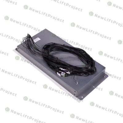 Пост приказов 9 этажей станция УЛ/УКЛ/УЭЛ панель 460х220мм кожух 410х190мм RAL7035 ПЛП-9-2Р ДТ