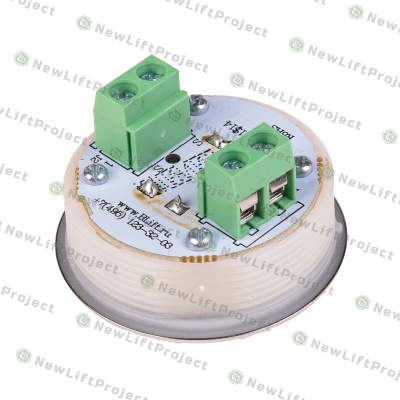 Модуль кнопочный A4N33841$14 красная подсветка Брайль "20" BBP-R331-CMPLT-S-R-20 (EA2406S-S-R-20) ЩЛЗ