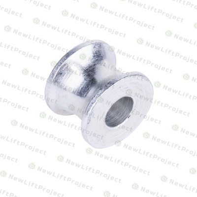 Ролик (втулка) стяжного кольца для каната H=20мм D=25мм d=10мм 053А.03.01.103 ЩЛЗ