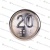 Модуль кнопочный A4N33841$14 красная подсветка Брайль "20" BBP-R331-CMPLT-S-R-20 (EA2406S-S-R-20) ЩЛЗ