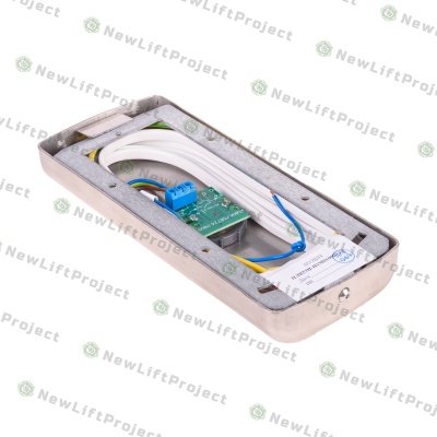 Пост вызывной накладной "стрелка" красная подсветка станция ШУЛМ ПЛВ53И-Н1М0100 0601Щ.12.01.100А-03 ЩЛЗ