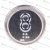 Модуль кнопочный A4N107639 красная подсветка Брайль "8" BBP-R302-VCPLT-D-R-08 (MA2D04-D-R-08)