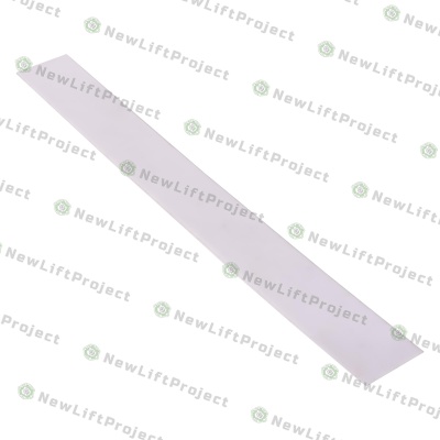 Плафон (полистирол) антивандальный плоский 3х100х880мм