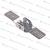 Замок (скоба) зубчатого ремня ELMC2.GM.00.00.201 Евролифтмаш