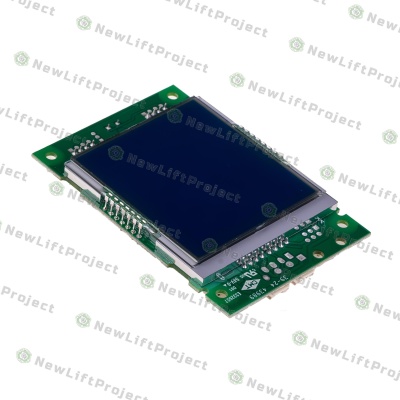 Дисплей этажного указателя синий фон ICARO LCD600-A Vega