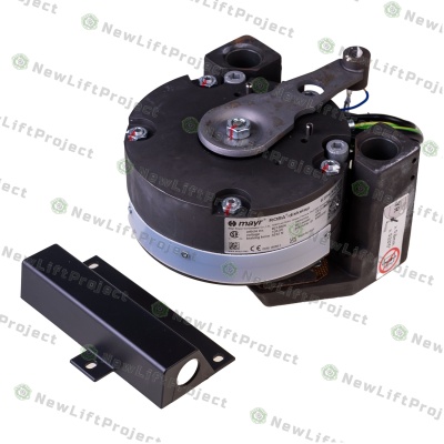 Тормоз дисковый RSD 6/894.5XXXXX для лебёдки PMS 420 Ft=3232H с кронштейном Mayr 59605081 Schindler