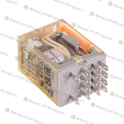 Реле промежуточное 4CO 220VDC 5A RKE4CO220LT Shenler