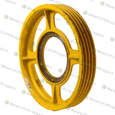 Шкив канатоведущий (обод) 480х4х10 для лебедки M73 PT48330743 Montanari