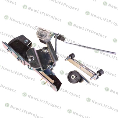 Замок двери шахты в сборе модель 50/11 правое открывание CPP.5000RD000 Fermator 10519624 Kleemann