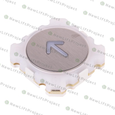 Модуль кнопочный "стрелка" красная подсветка для УКЛ/ШУЛМ AVOX AV-BTM Genemek