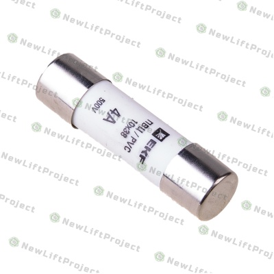 Вставка плавкая керамическая 10х38мм 4А ПВЦ pvc-10x38-4 EKF