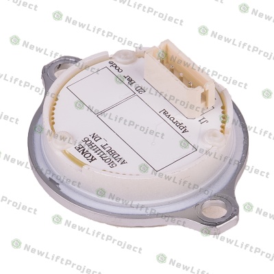 Модуль кнопочный "7" красная индикация крепление на шпильки KM863052G005H007 Kone