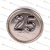 Модуль кнопочный A4N58353$04 белая подсветка Брайль "25" BBP-R302-VCPLT-S-W-25 (MA2D04-S-W-25)
