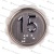 Модуль кнопочный A4N58353$04 белая подсветка Брайль "15" BBP-R302-VCPLT-S-W-15 (MA2D04-S-W-15)