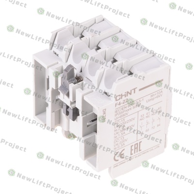 Блок дополнительных контактов к контактору NC1, NC2, NC8 (R) 2НО+2НЗ F4-22 439520 Chint