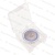 Модуль кнопочный "2" красная подсветка FMR BS SATIN 10128505 Kleemann