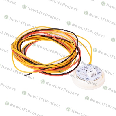 Модуль кнопочный круглый красная подсветка Брайль «3» A4J18488/A3N18489 BAS100 BST