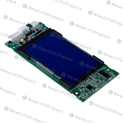 Плата индикатора вызывного поста белая индикация SM.04VL16/XEII Step