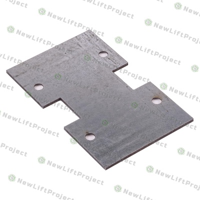 Пластина крепления масленки к кронштейну ZAA386AKM1 (120мм) Otis