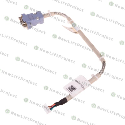 Кабель энкодера EnDat промежуточный короткий L=0.35м со стороны платы ОС ПЧ AS.DE.ED-0P35