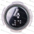 Модуль кнопочный выдавленные символы код Брайля АК1-01-С "4" ВЯАЛ.6618.015-01