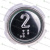 Модуль кнопочный выдавленные символы код Брайля АК1-01-С "2" ВЯАЛ.6618.015-01